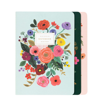 Set Libretas A5 Garden Party | Pack de 3