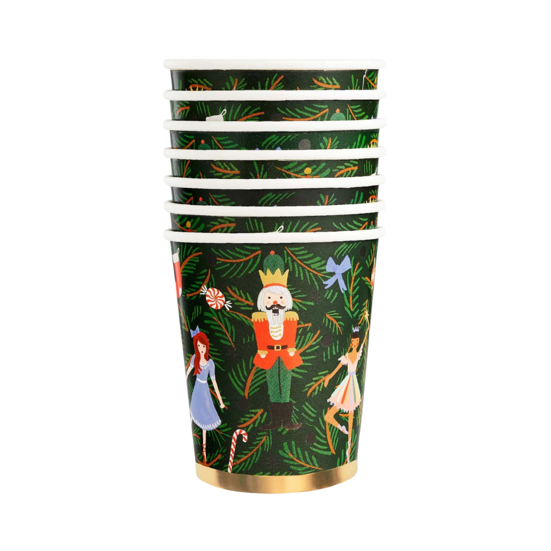 Vasos Navidad Cascanueces | 12 uds