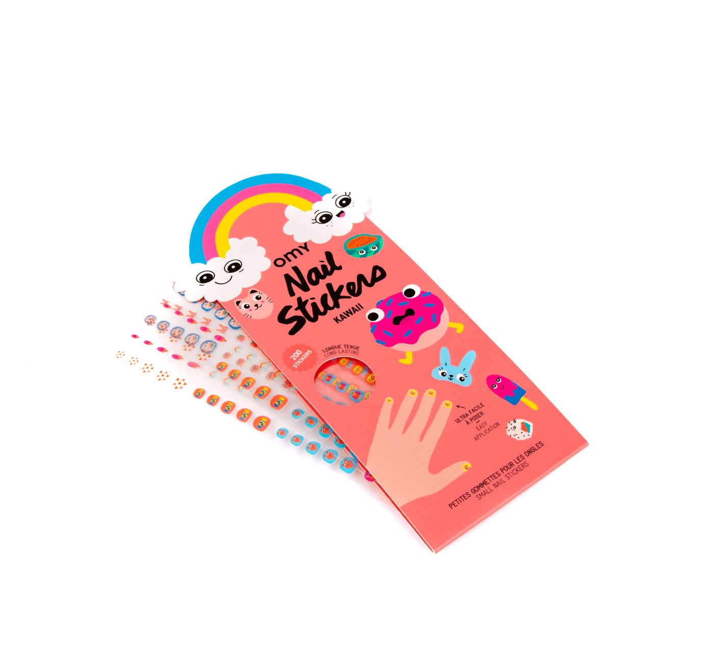 Pegatinas para Uñas Kawaii