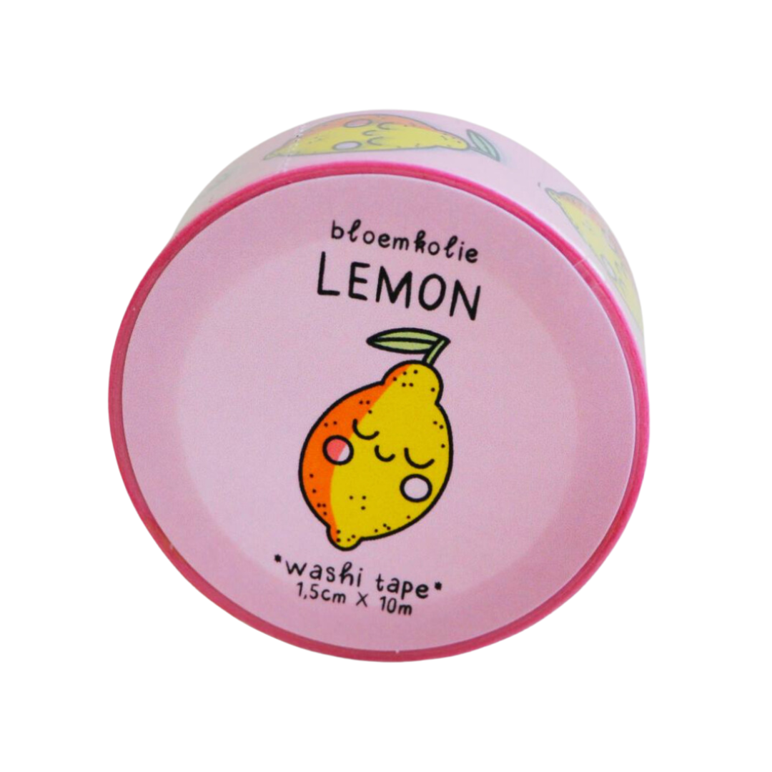 Washi tape limón