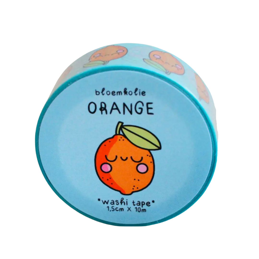 Washi tape naranja