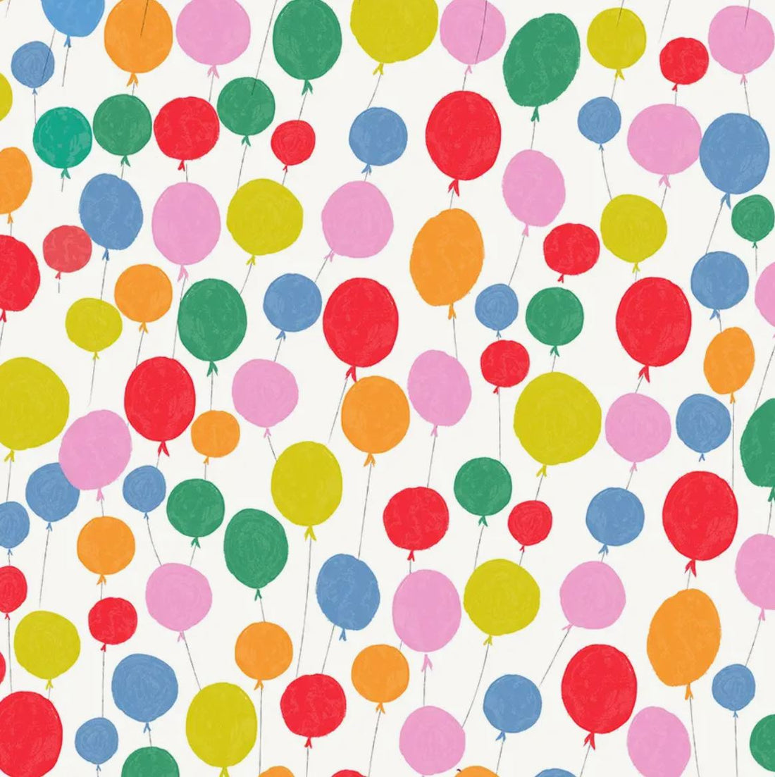 Papel de regalo Globos de Colores | Pack 3 hojas