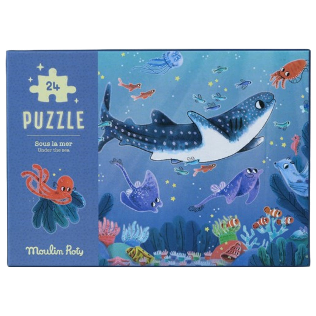 Puzzle fosforescente Bajo el Mar | 24 piezas