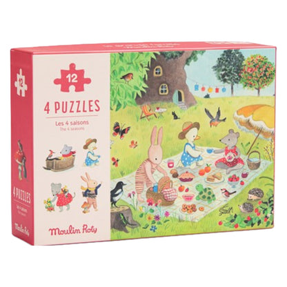 Minipuzzles Las 4 Estaciones | 12 piezas