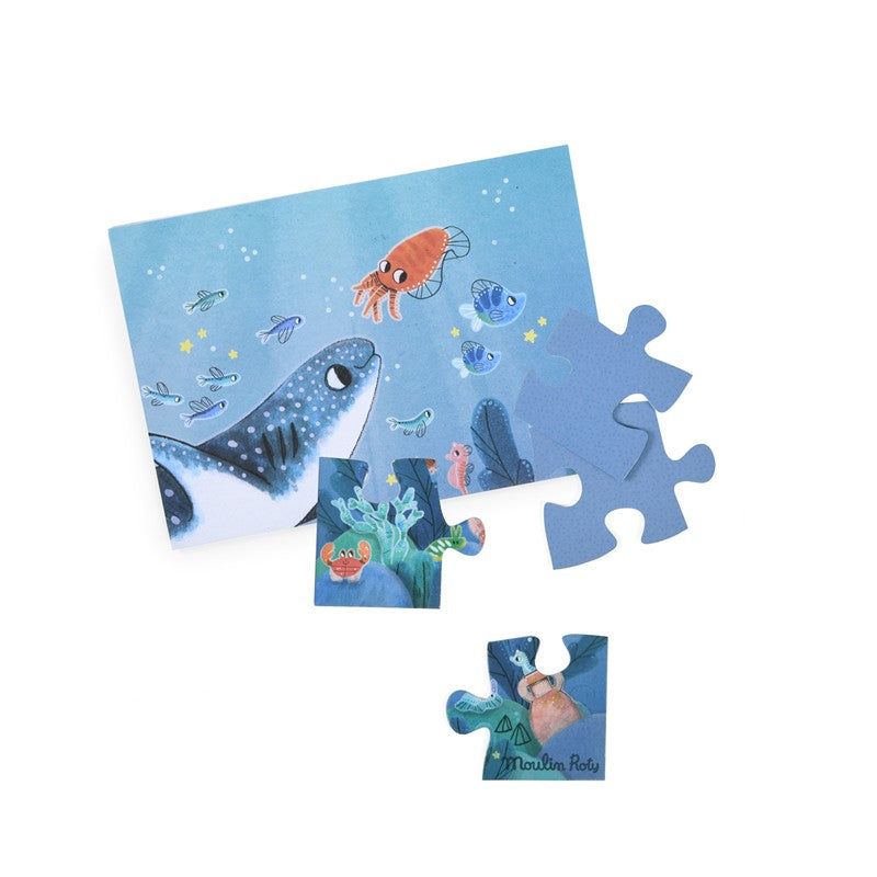 Puzzle fosforescente Bajo el Mar | 24 piezas