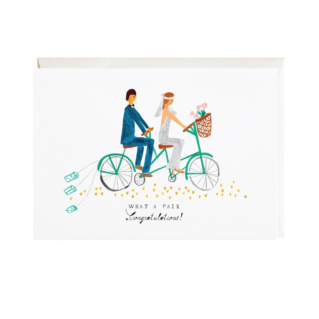 Tarjeta Boda Tandem