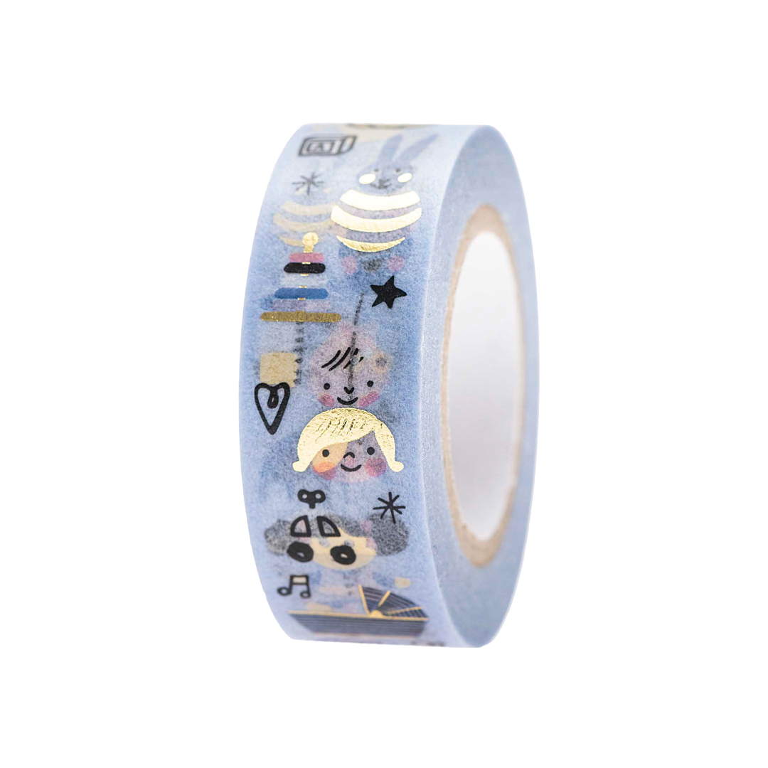 Washi Tape Bebé Azul